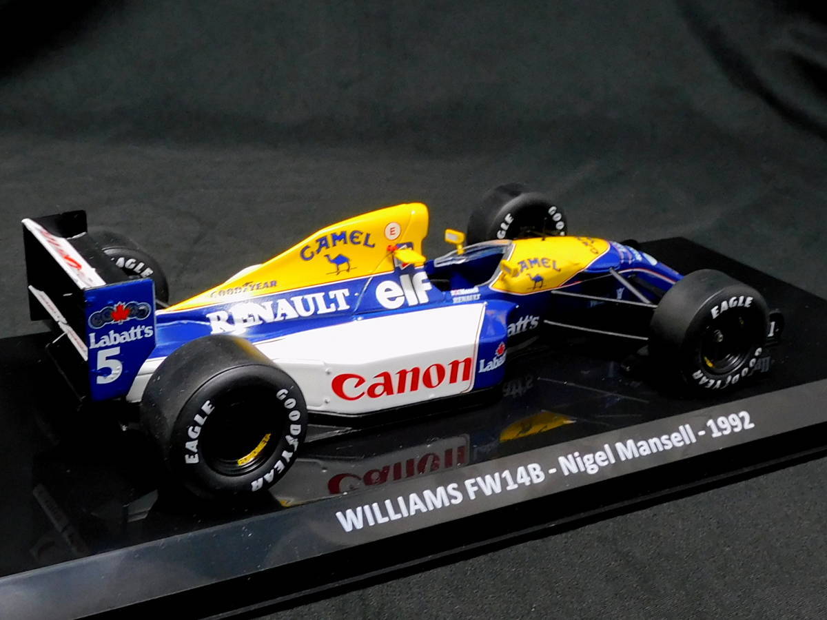 ビッグスケールF1コレクション1/24F1追加ロゴアソート3 (FW14,FW19,MP4/14)［D1082］ _画像3