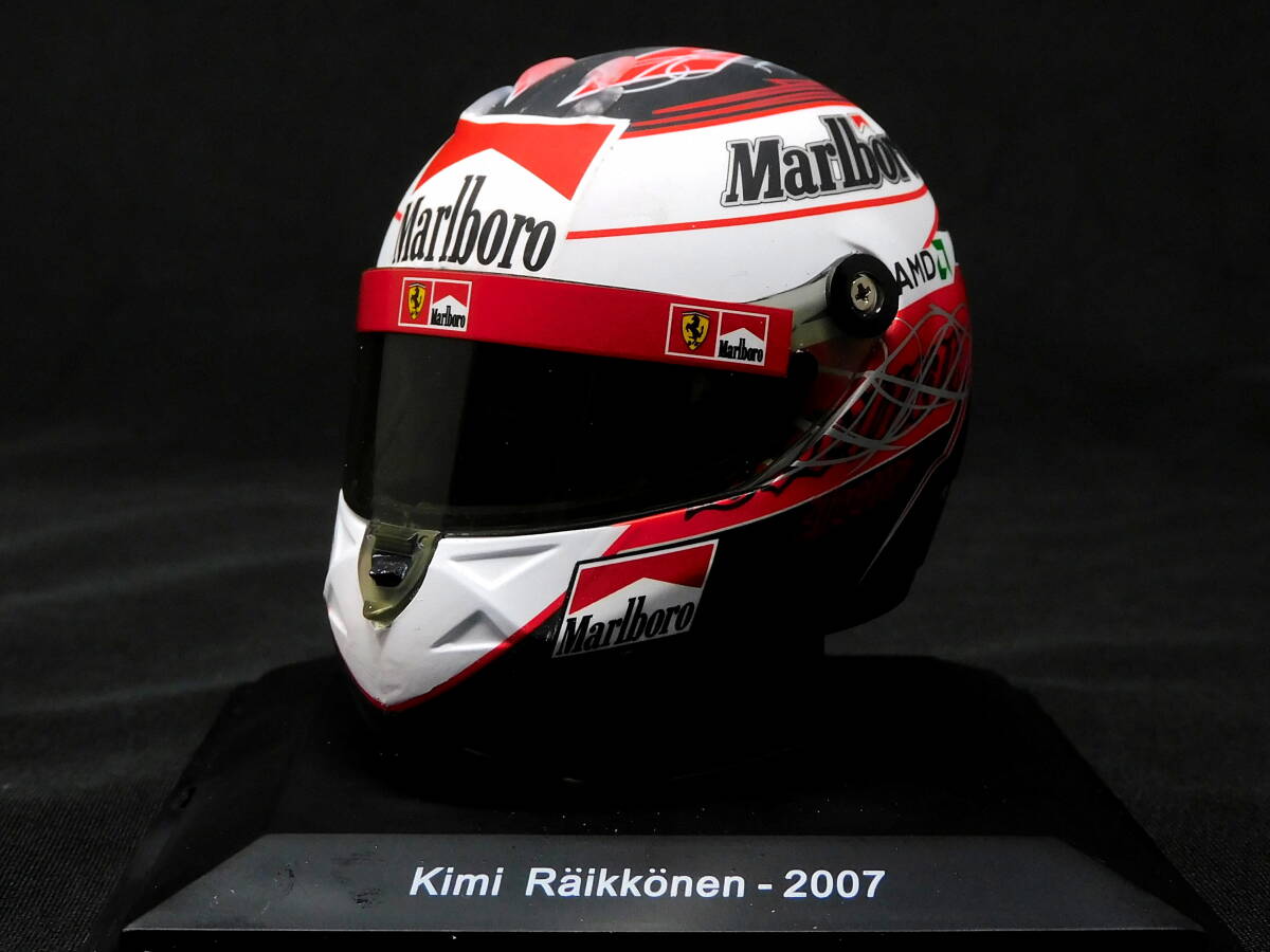1/5 ヘルメット 2007 K.ライコネン マルボロ仕様の画像1