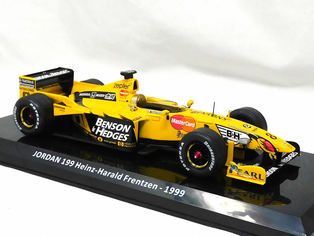 ビッグスケールF1コレクション 1/24 ジョーダン 199 H.フレンツェン B&H仕様の画像5