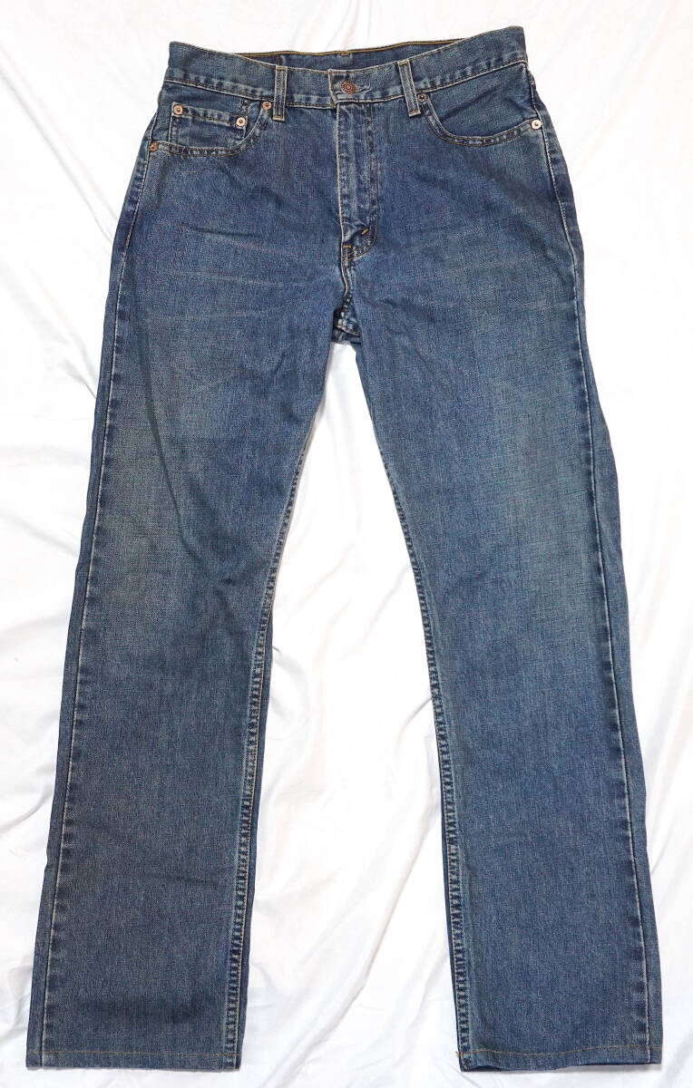 ☆送料無料☆ Levi's 505 W31 L34 ジップフライ USED　ボタン裏359 フィリピン製　