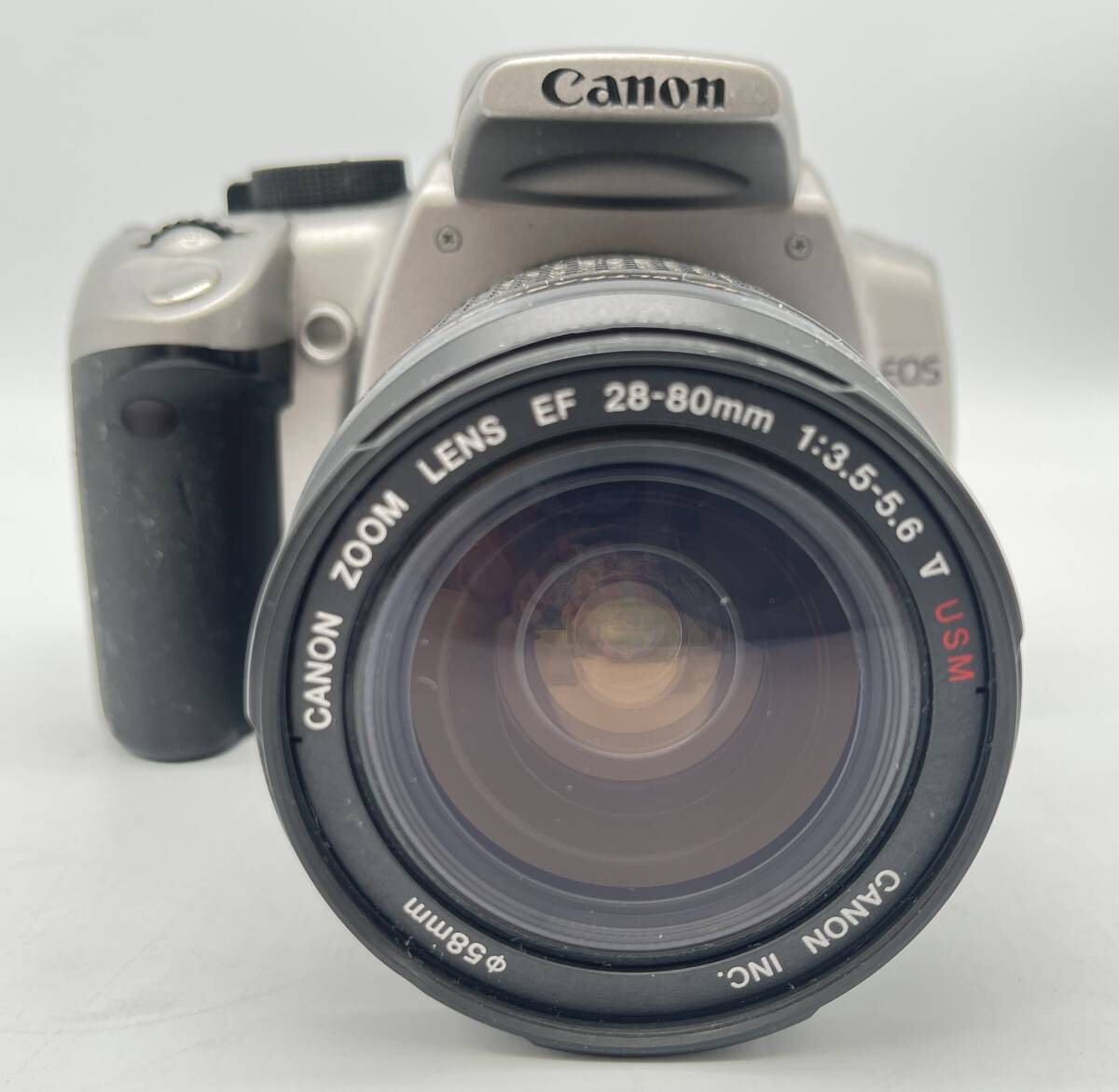 y1296E キャノン Canon EOS Kiss Digital ZOOM LENS EF 28-80mm F3.5-5.6 動作未確認 コンパクトフラッシュ 8GB 小型CFカードリーダーの画像2