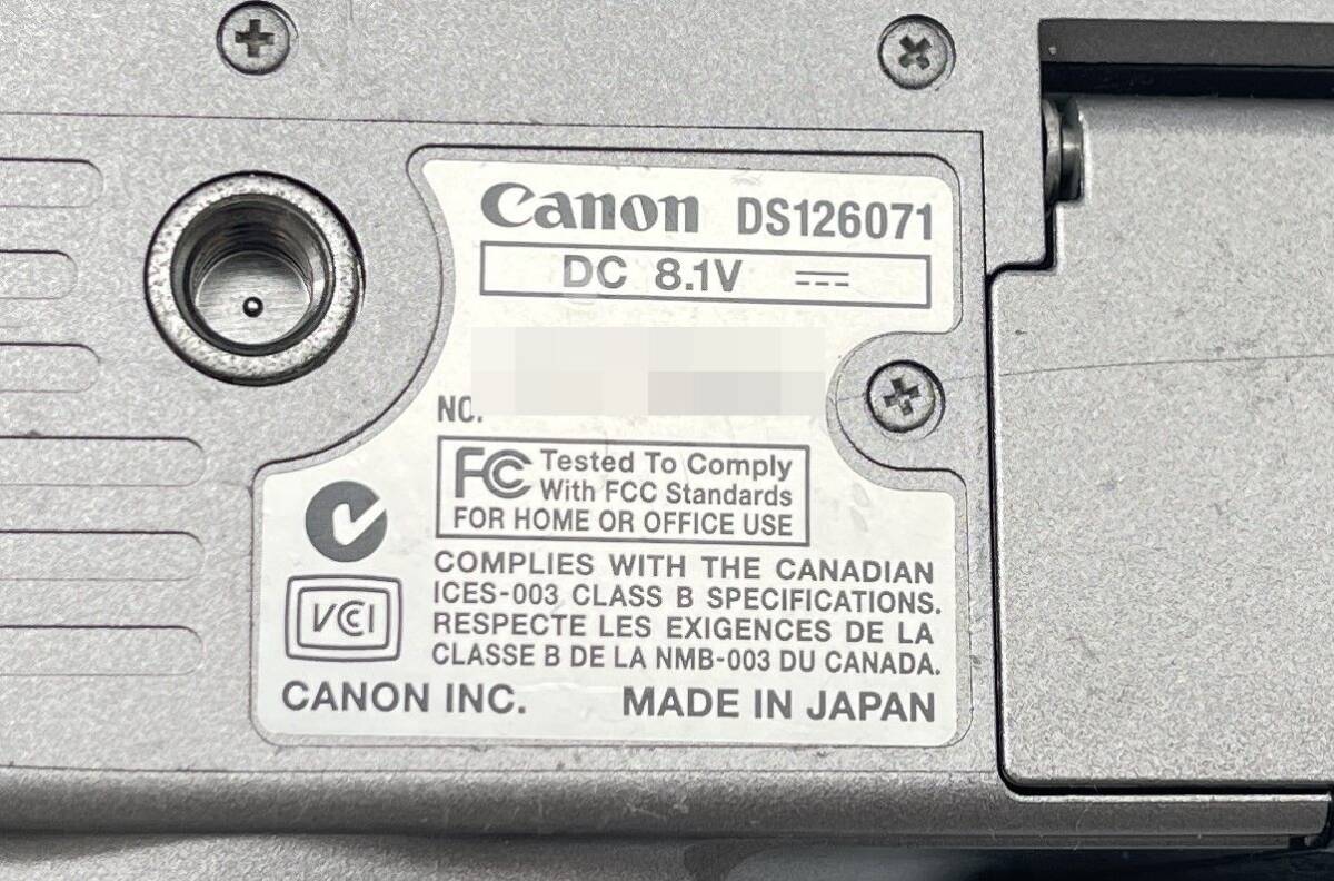 y1296E キャノン Canon EOS Kiss Digital ZOOM LENS EF 28-80mm F3.5-5.6 動作未確認 コンパクトフラッシュ 8GB 小型CFカードリーダーの画像7