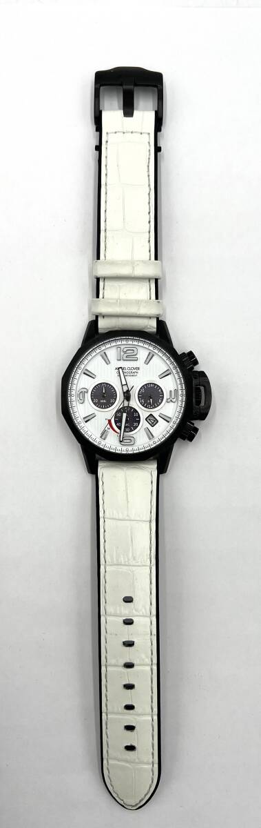 ｇ778ＳＫ エンジェルクローバー タイムクラフト クロノグラフ SOLAR MOVEMENT 腕時計 NTS45 ホワイト 腕時計の画像5