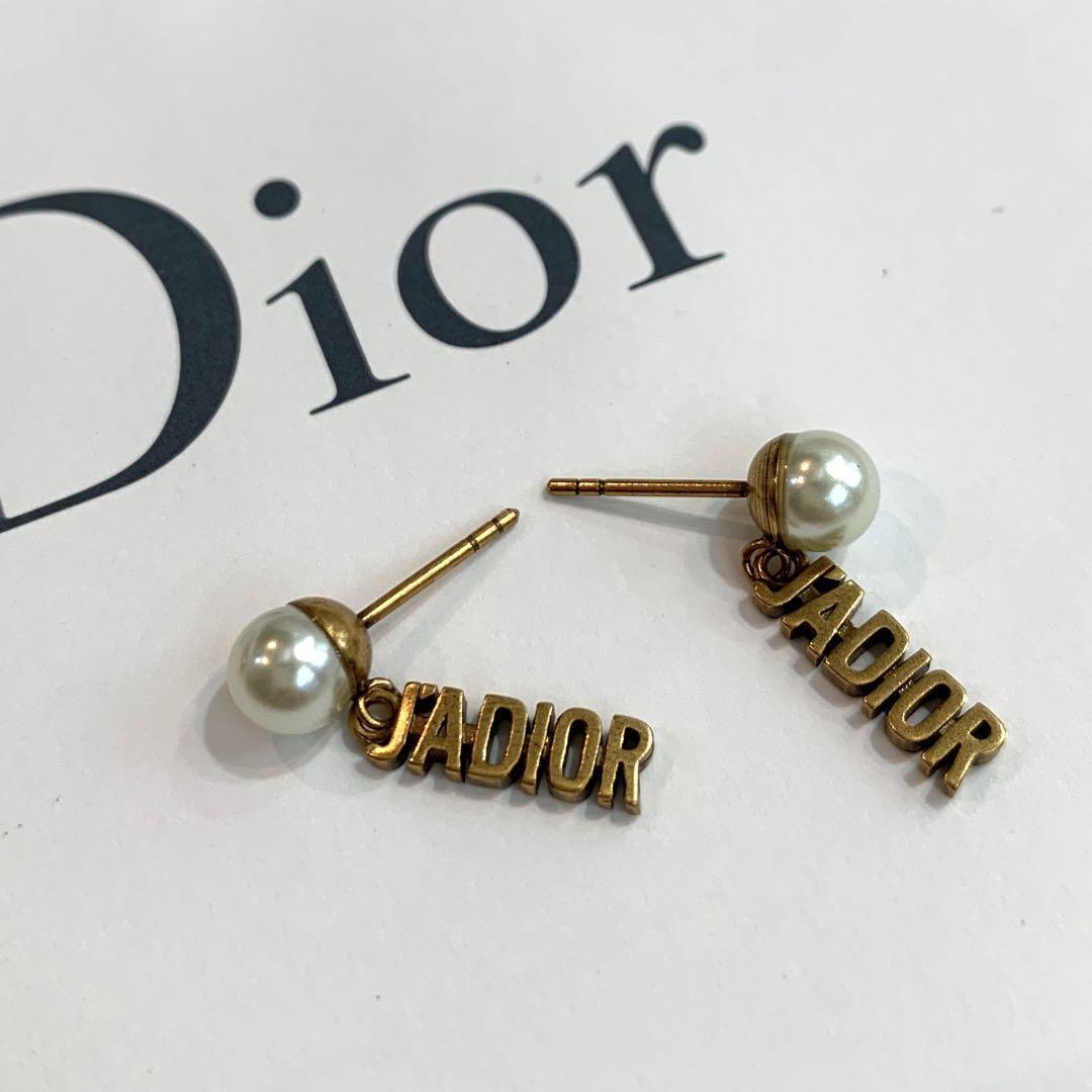 ☆超美品☆Christian Dior バタフライピアス J’A DIOR_画像5