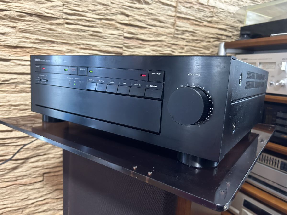 【美品.完全動作品】YAMAHA プリメインアンプ A-950コレクション整理（取扱説明書付属）A級動作ZDR回路の画像2