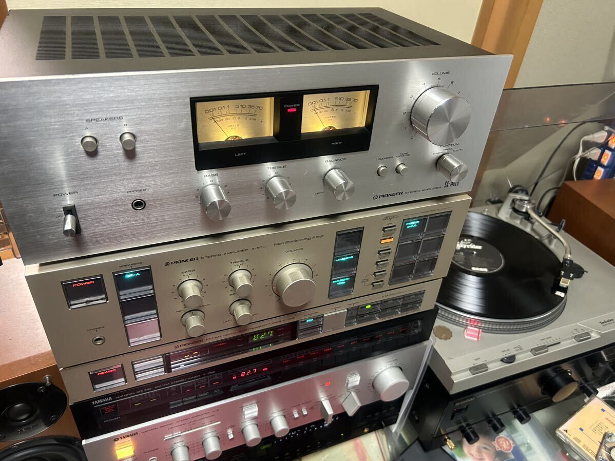 【美品.完全動作品】PIONEER プリメインアンプ SA-7400Ⅱ メンテナンス品の画像8