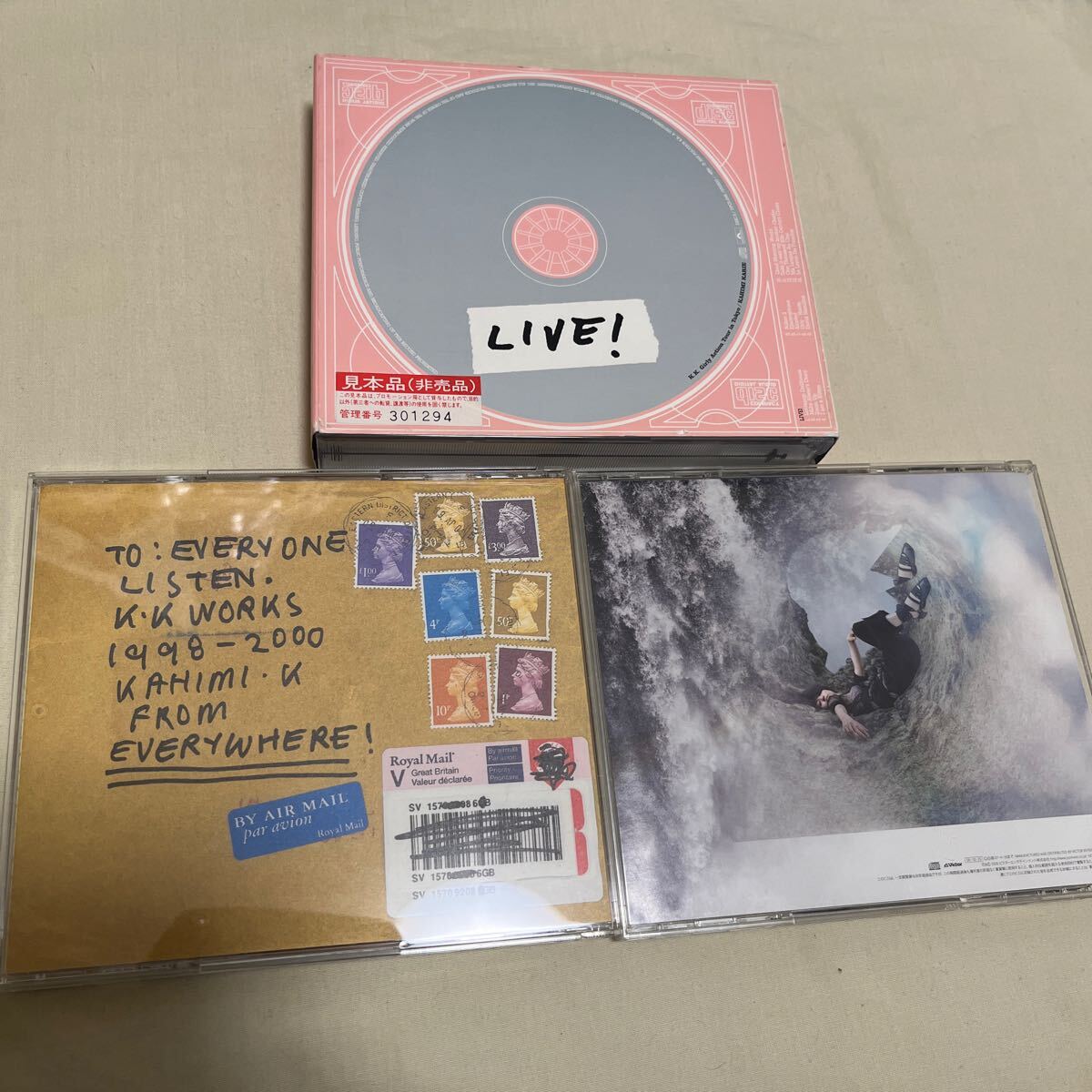 カヒミカリィ KAHIMI KARIE CD3枚セット K.K.LIMITED EDITION 2000 SPIN!/LIVE! /K.K.WORKS 1998-2000/Nunkiの画像2