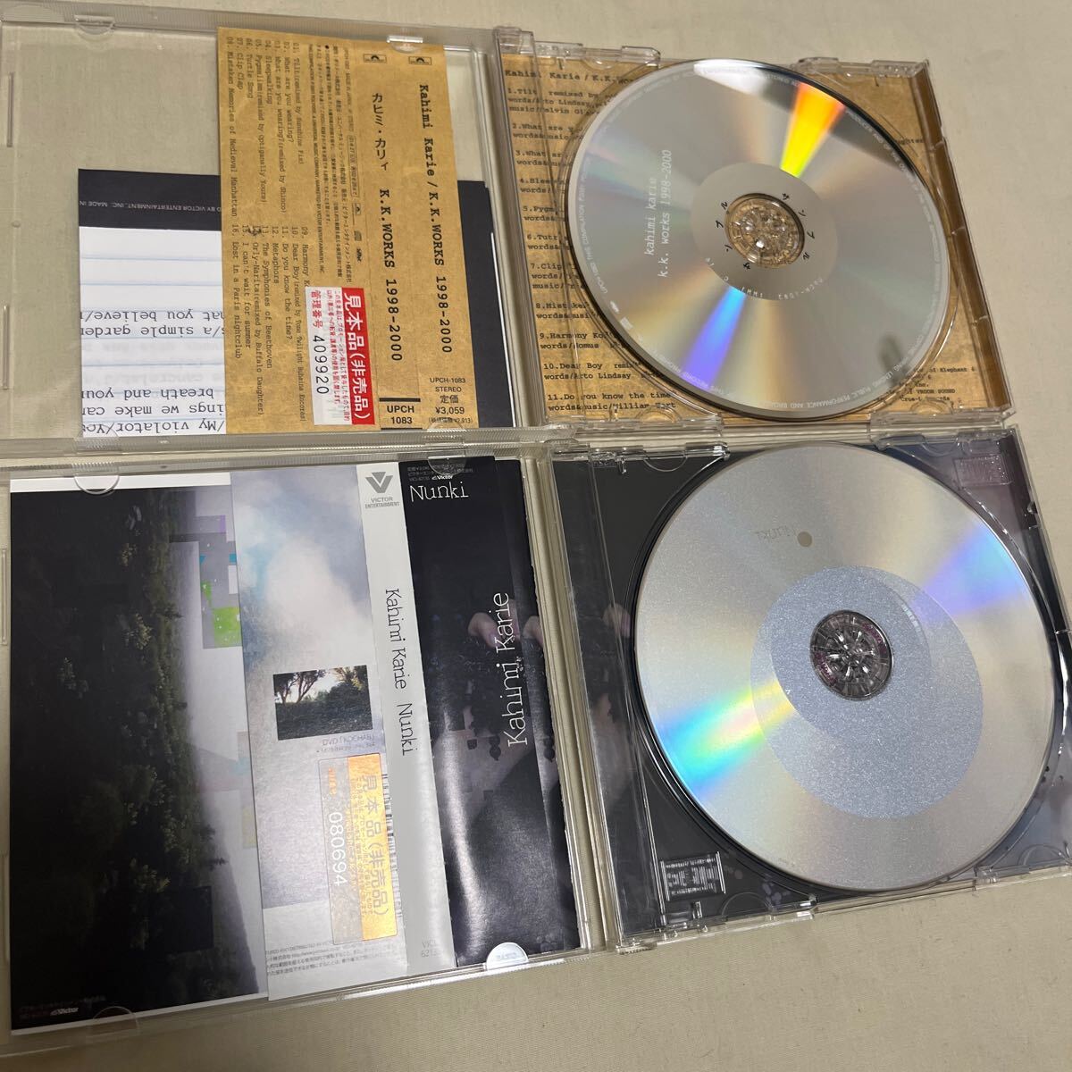 カヒミカリィ KAHIMI KARIE CD3枚セット K.K.LIMITED EDITION 2000 SPIN!/LIVE! /K.K.WORKS 1998-2000/Nunkiの画像6