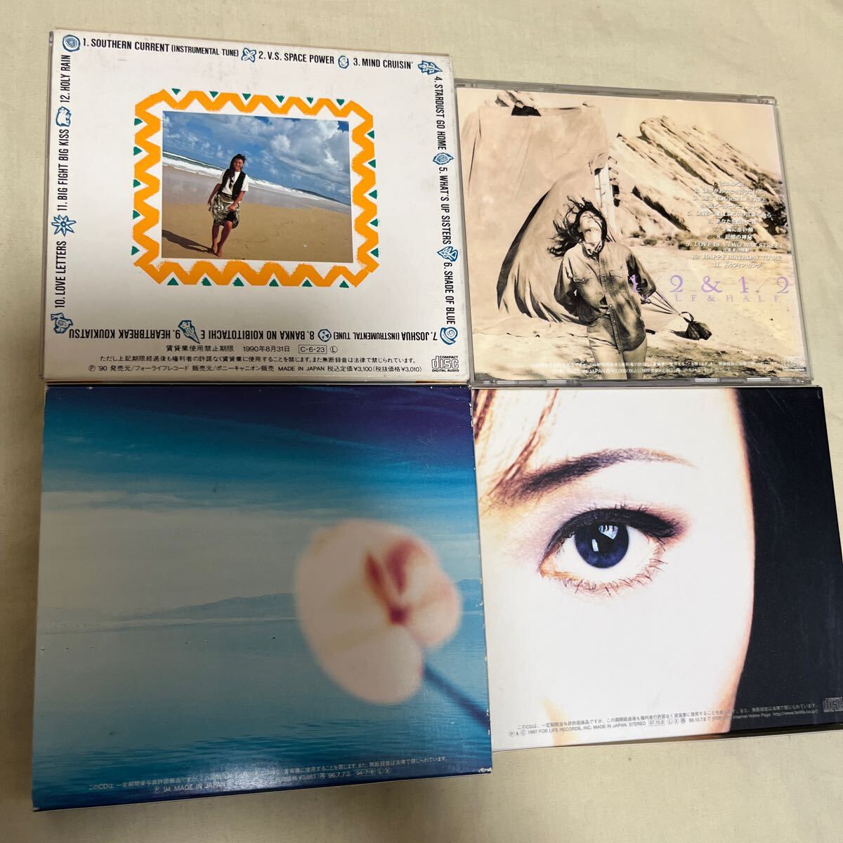 杏里　CD4枚セット MIND CRUISIN'/1/2&1/2/16th Summer Breeze/TWIN SOUL_画像2