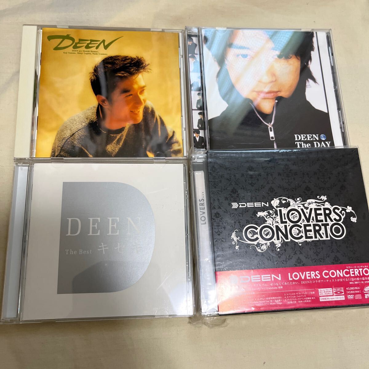 DEEN/The DAY/THE BEST キセキ/LOVERS CONCERTO CD4枚セットの画像1