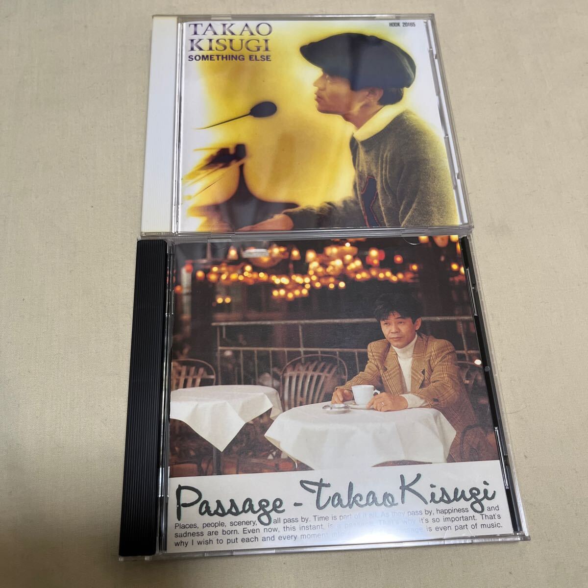 来生たかお　CD2枚セット SOMETHING ELSE/Passage_画像1