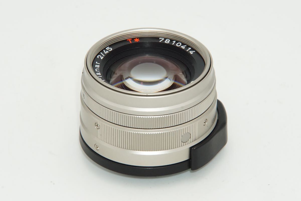 CONTAX Carl Zeiss Planar T* 45mm F2 カメラレンズ 標準 単焦点 Gマウント コンタックスの画像3