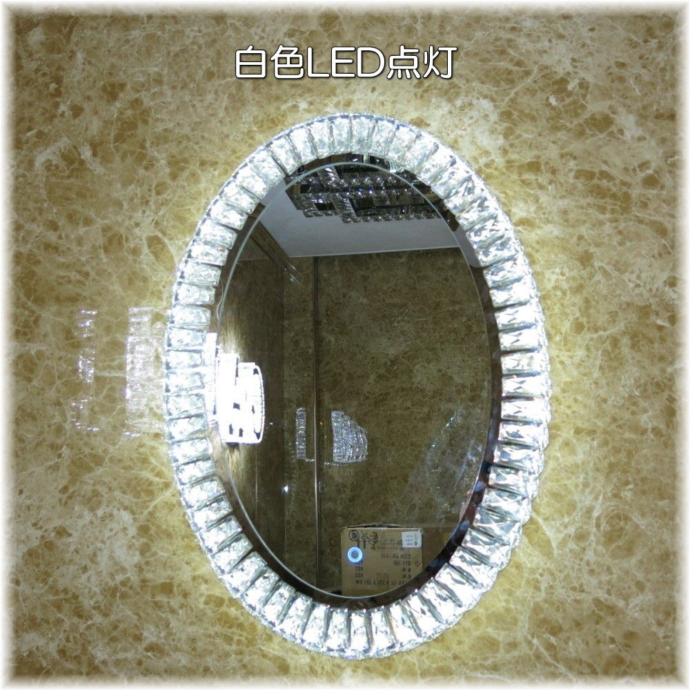 【送料無料！】led 内蔵 クリスタル 壁掛け鏡 鏡 かがみ ミラー おしゃれ 全身 壁掛け 豪華 大型 姿見 姿見鏡 ウォールミラー 安い 北欧_画像6