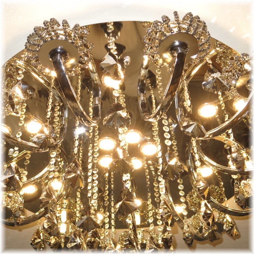 [LED attaching!] gorgeous! chandelier Swarovski manner led large crystal chandelier lighting antique remote control cheap Northern Europe retro 