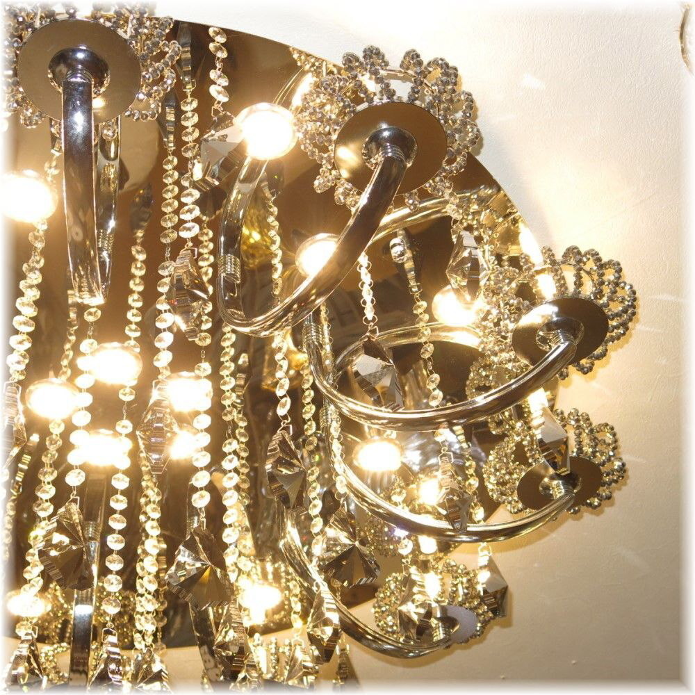 [LED attaching!] gorgeous! chandelier Swarovski manner led large crystal chandelier lighting antique remote control cheap Northern Europe retro 