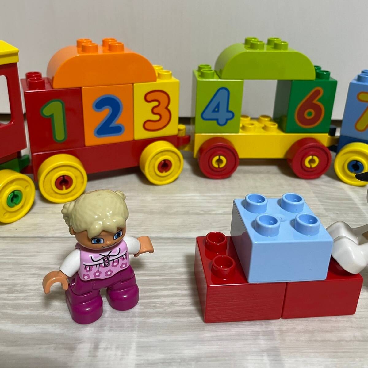 【ジャンク】LEGO レゴ 10558 デュプロ かずあそびトレイン DUPLO 廃盤品_画像5