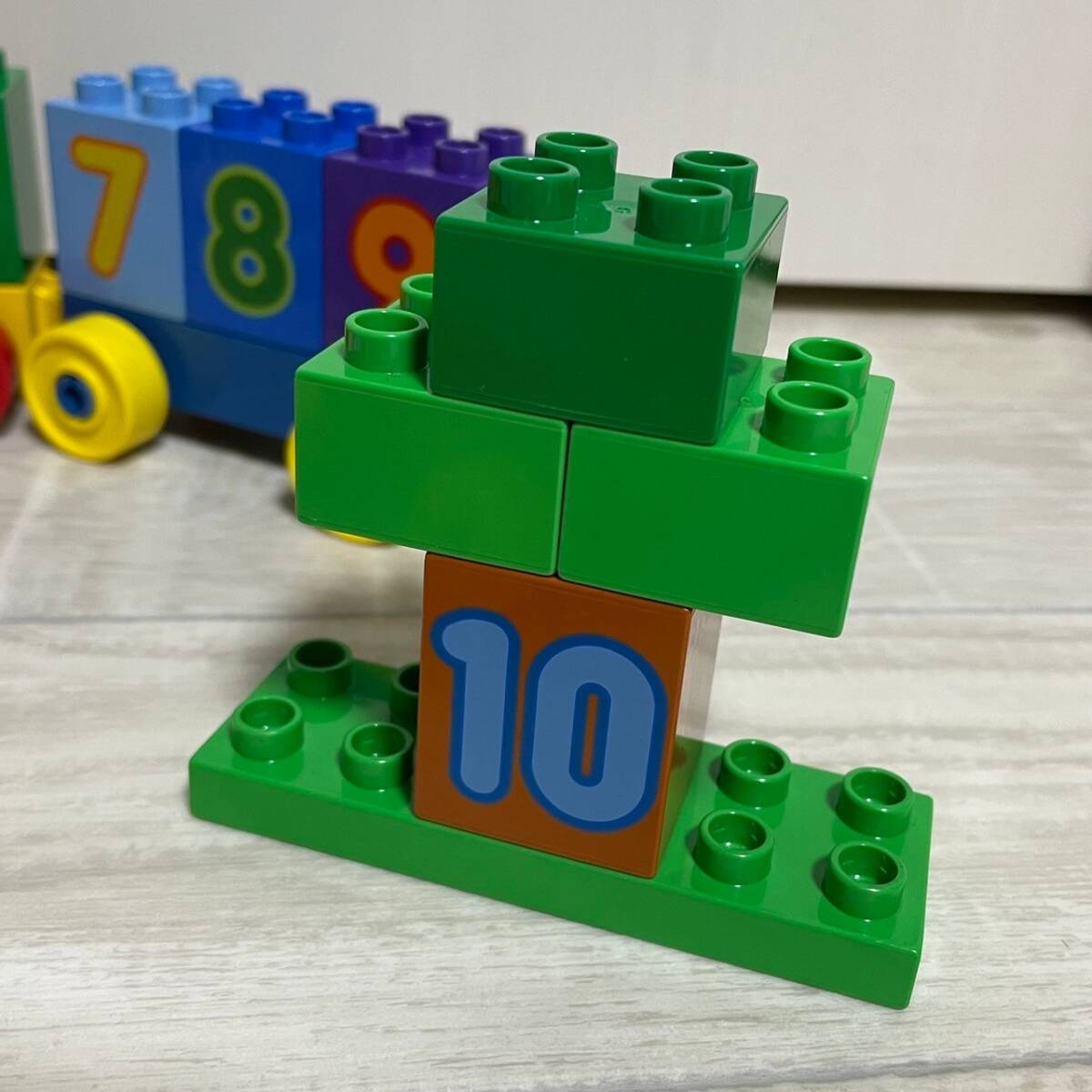 【ジャンク】LEGO レゴ 10558 デュプロ かずあそびトレイン DUPLO 廃盤品_画像7