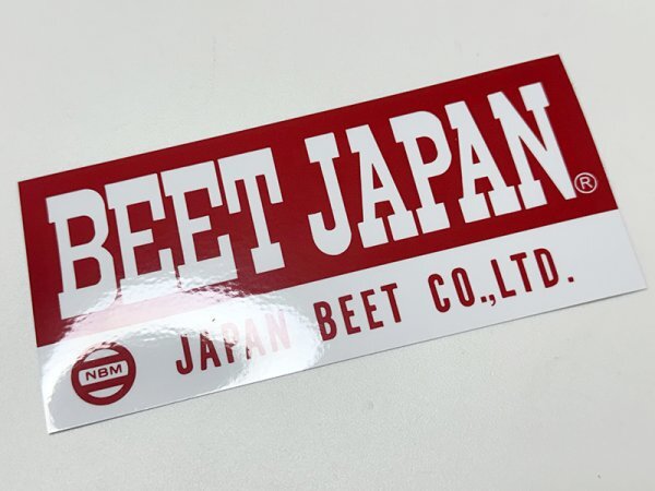 BEET JAPAN ステッカー / ハイクオリティ ビート 昭和 当時 暴走族 Z1 Z2 昭和依存症_画像2