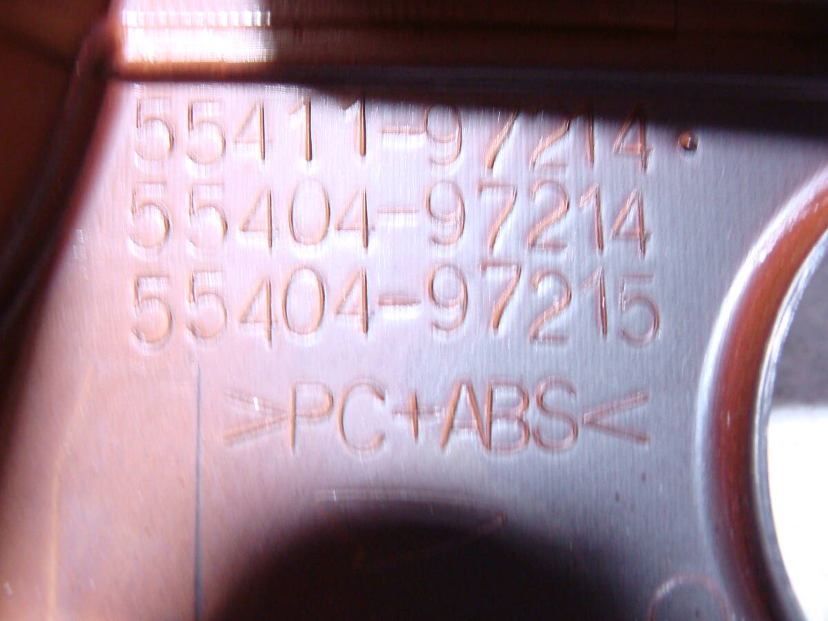 32IN7206 L700S L710S ミラジーノ センターパネル メーターパネル 木目 55411-97214の画像8