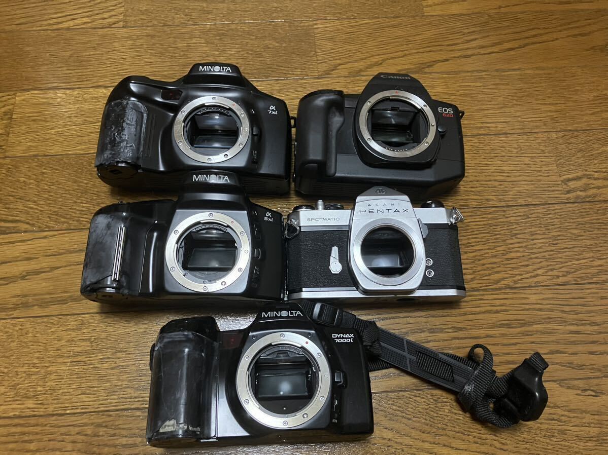 【ジャンク品】 Canon キャノン Nikon ニコン MINOLTA ミノルタ PENTAX ペンタックス フィルムカメラなど フラッシュ 25点纏めての画像6