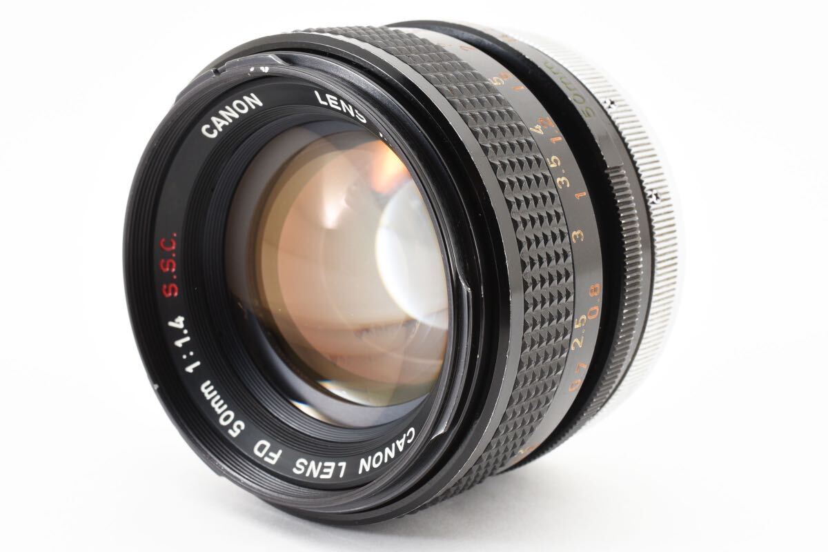 CANON キャノン FD 50mm F1.4 S.S.C. MF Standard Lens レンズ 同梱不可 #2116217_画像2