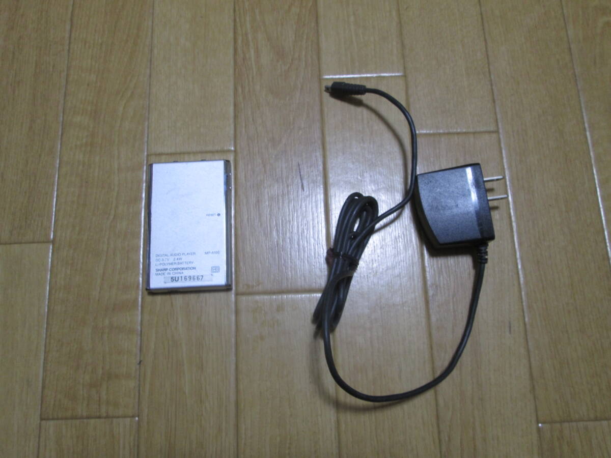 シャープ製 オーディオプレーヤー MP-A100 ジャンク品の画像2