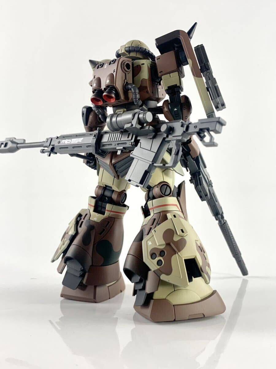 HG 1/144 高機動型ザク地上用 ウォルド機 塗装済完成品の画像4