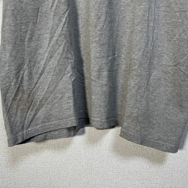 ギルダン 半袖Tシャツ　幾何学　花柄　グレー　オハイオ州　XL　42 古着　入手困難　激レア　希少 人気　デカロゴ　ゆるだぼ　ビッグサイズ_画像4