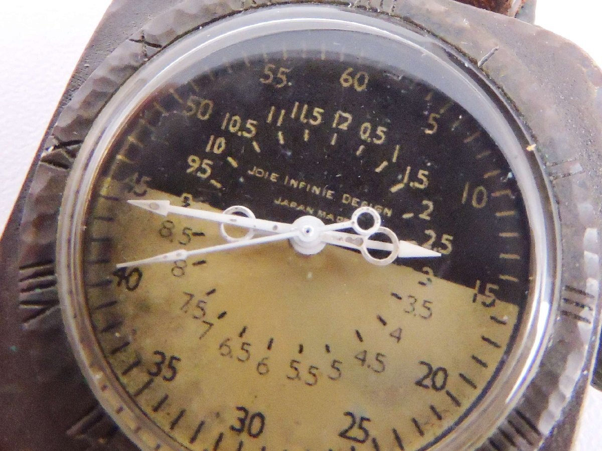 JOIE INFINIE DESIGN HOLMES ホームズ クオーツ Cal.MIYOTA メンズ腕時計 手作り時計 電池交換済の画像2