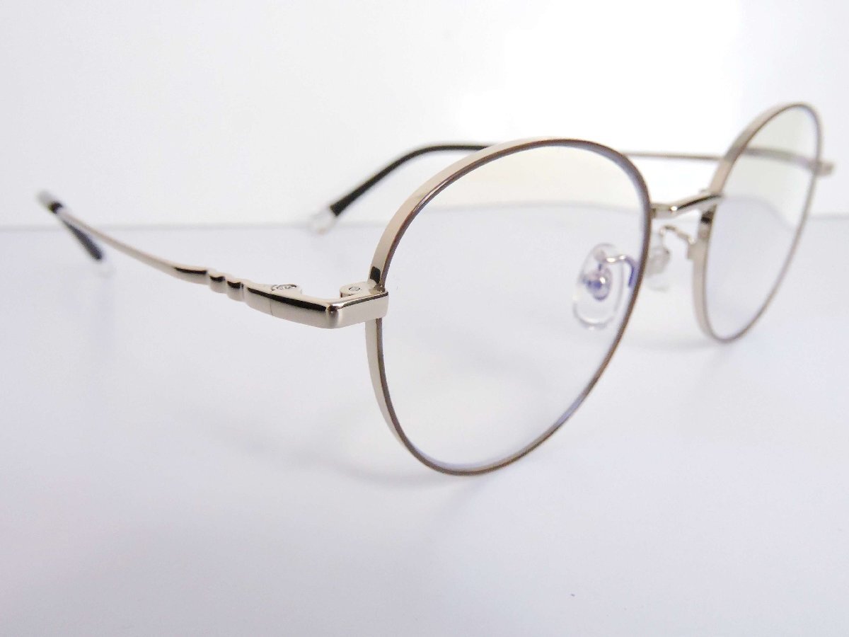 PINT GLASSES ピントグラス 眼鏡 メガネ 老眼鏡 PG-202-BN 48□18-140 ケース付きの画像1