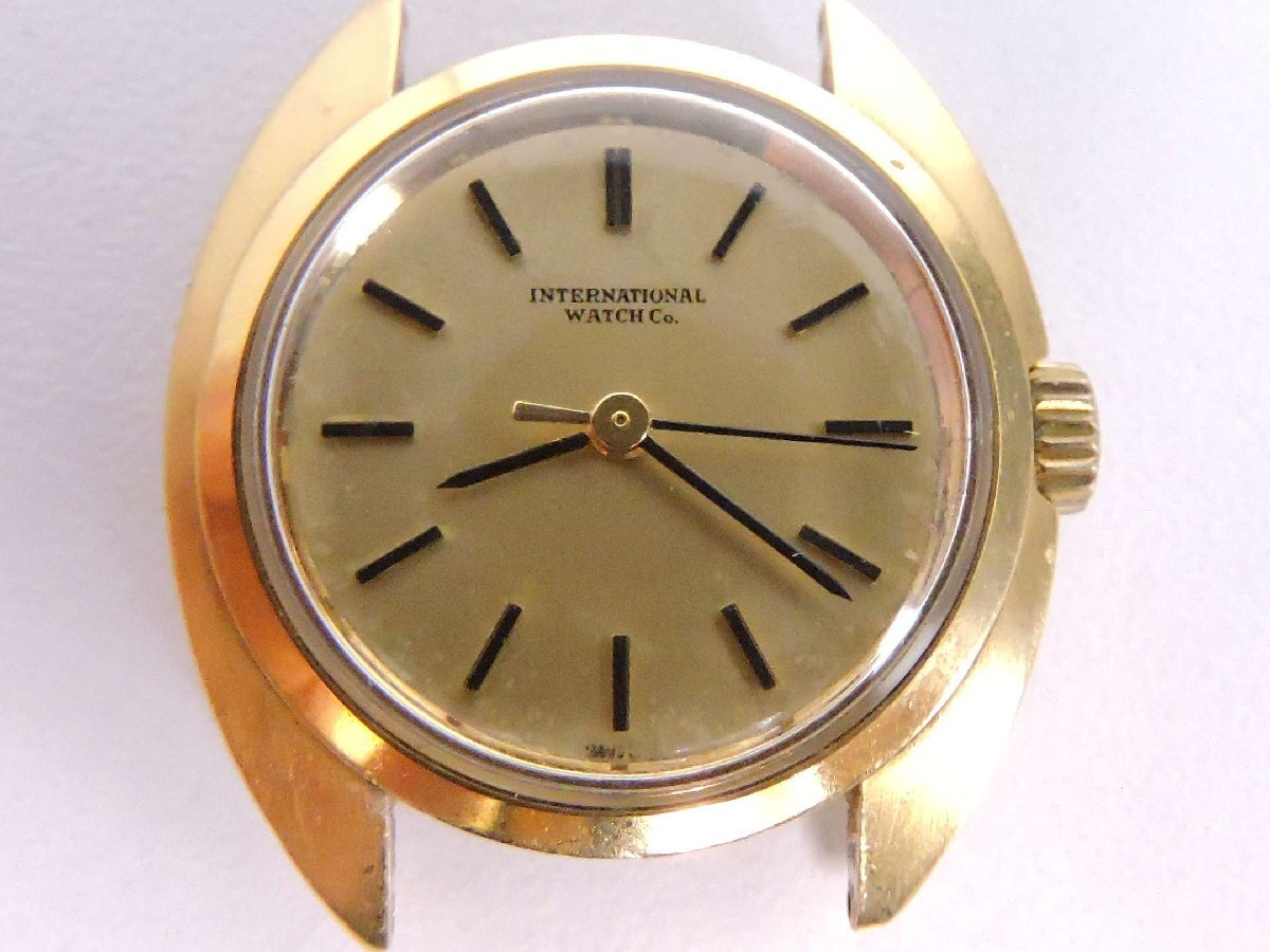 IWC R2803 金無垢 18K 750 手巻 Cal.41 レディース腕時計 1968,9年製_画像1