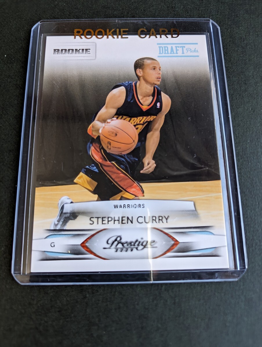 【999枚限定RC】Stephen Curry 2009-10 Prestige Draft Picks Rookie Card ステフィン カリー ルーキーパラレルカード！の画像3