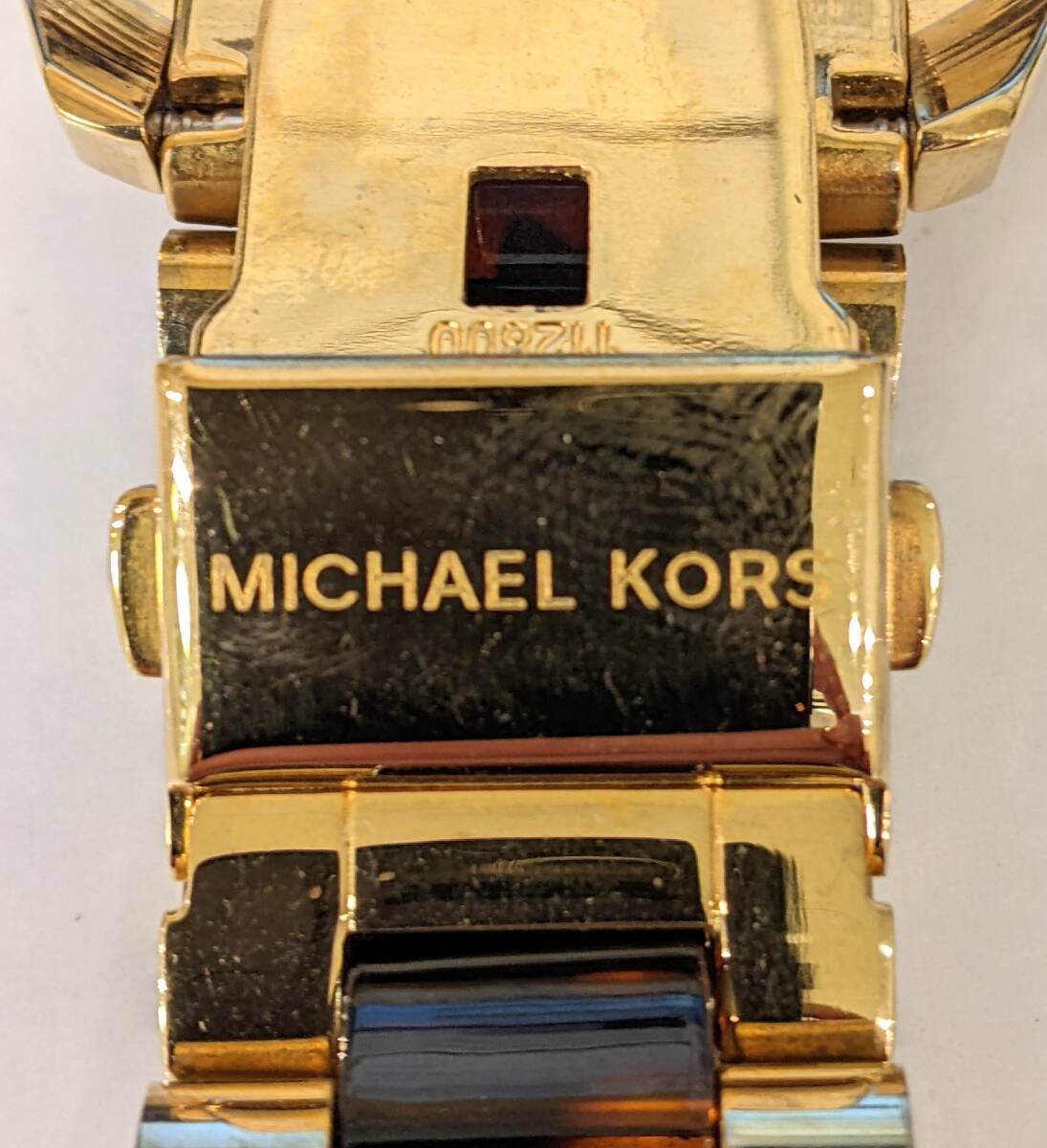 【11121】MICHAEL KORS マイケルコース メンズ クオーツ 腕時計 MK-5696 アナログ 3針 クロノグラフ デイト SS ブランド時計の画像6