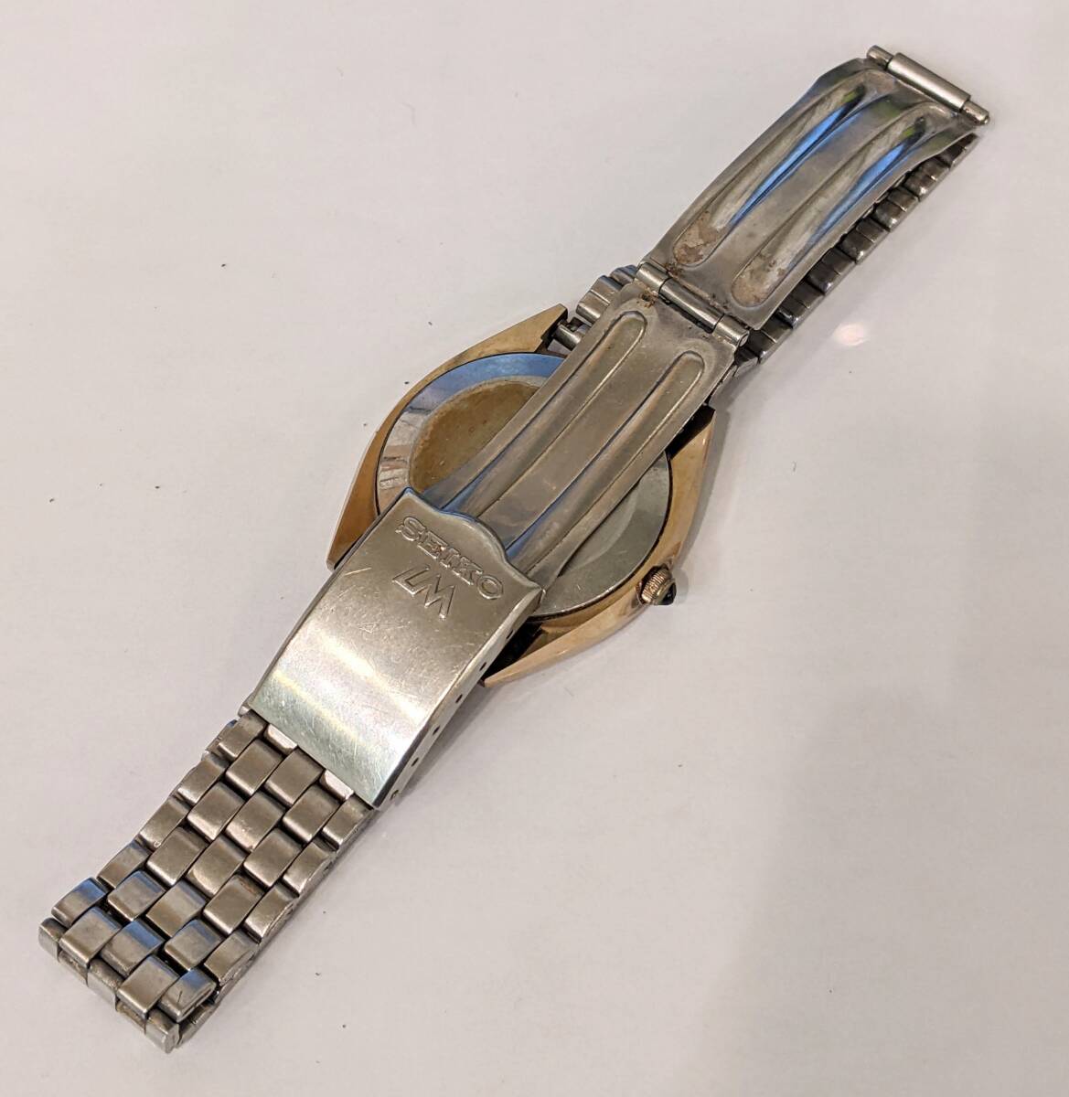 【11157】CITIZEN シチズン EXCEED エクシード クオーツ 腕時計 4-710185 ベルト社外 アナログ 3針 SS 時間 服飾小物 小物の画像5