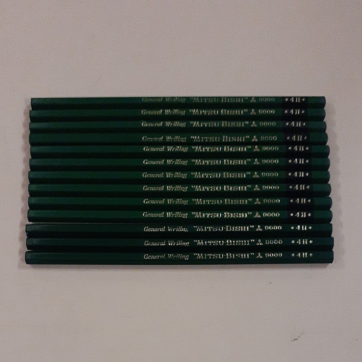 レトロ　三菱鉛筆　芯4H　13本　未使用