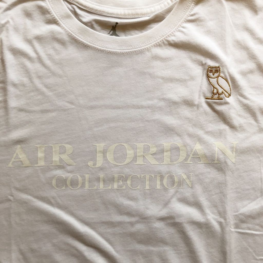 新品未使用 AIRJORDAN collection×OVO Tシャツ ホワイト サイズL_画像2