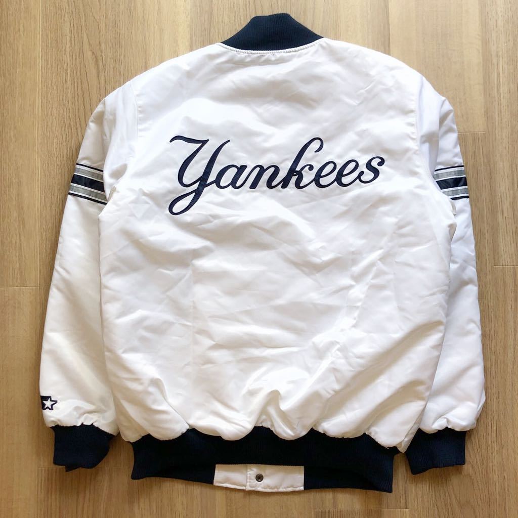  новый товар не использовался STARTER NY YANKEESyan Keith куртка куртка с логотипом в Японии не продается жемчужно-белый размер M