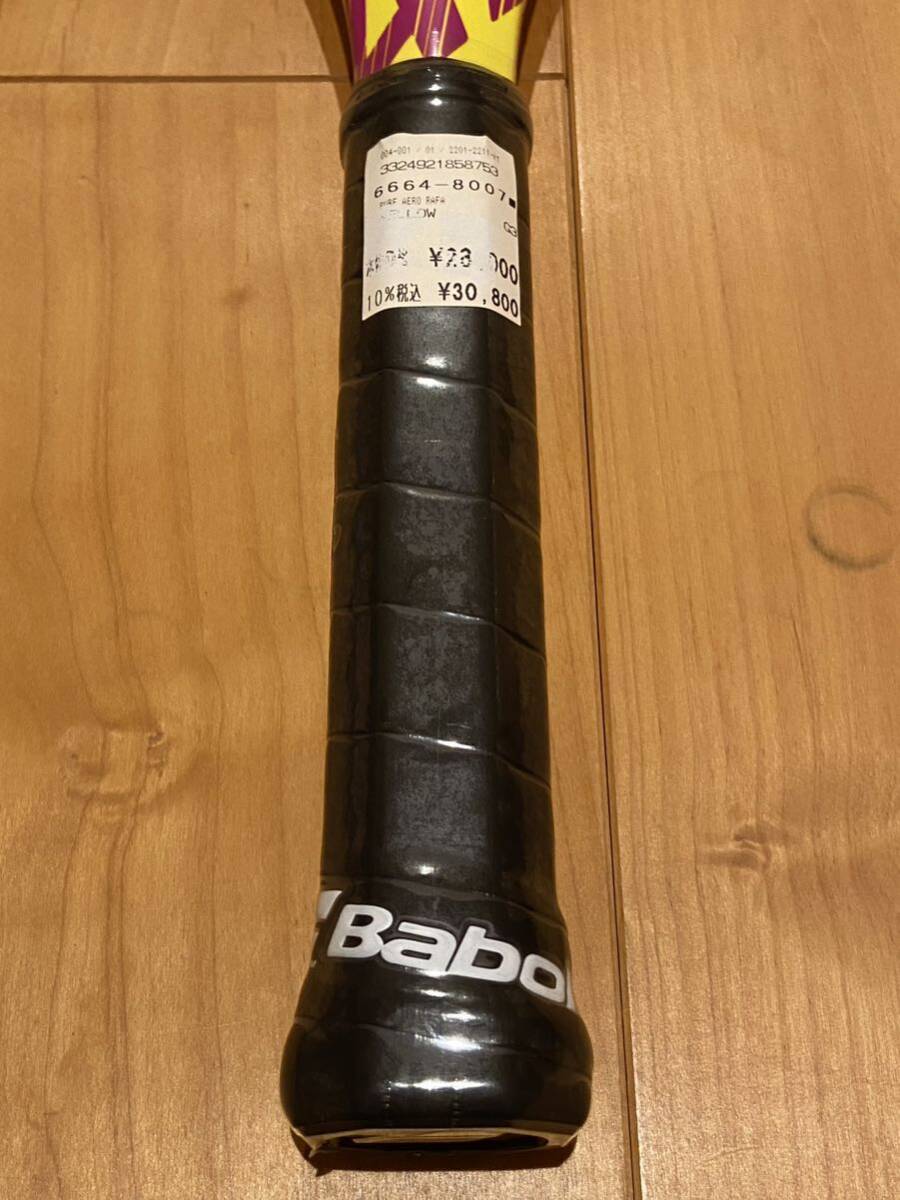 【新品・保管品】バボラ ピュア アエロ ラファ2019年(G3) / BABOLAT PURE AERO_画像3