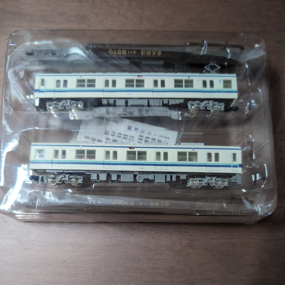 鉄コレ東武鉄道8000系8570編成亀戸線大師線2両セット加工品の画像3