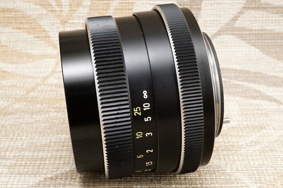 VOIGTLÄNDER (フォクトレンダー) 旧西ドイツ製標準レンズ COLOR-ULTRON 50mm/f1.8 ＳＬ（超美品/整備済）M42：希少な前期型タイプ！の画像6