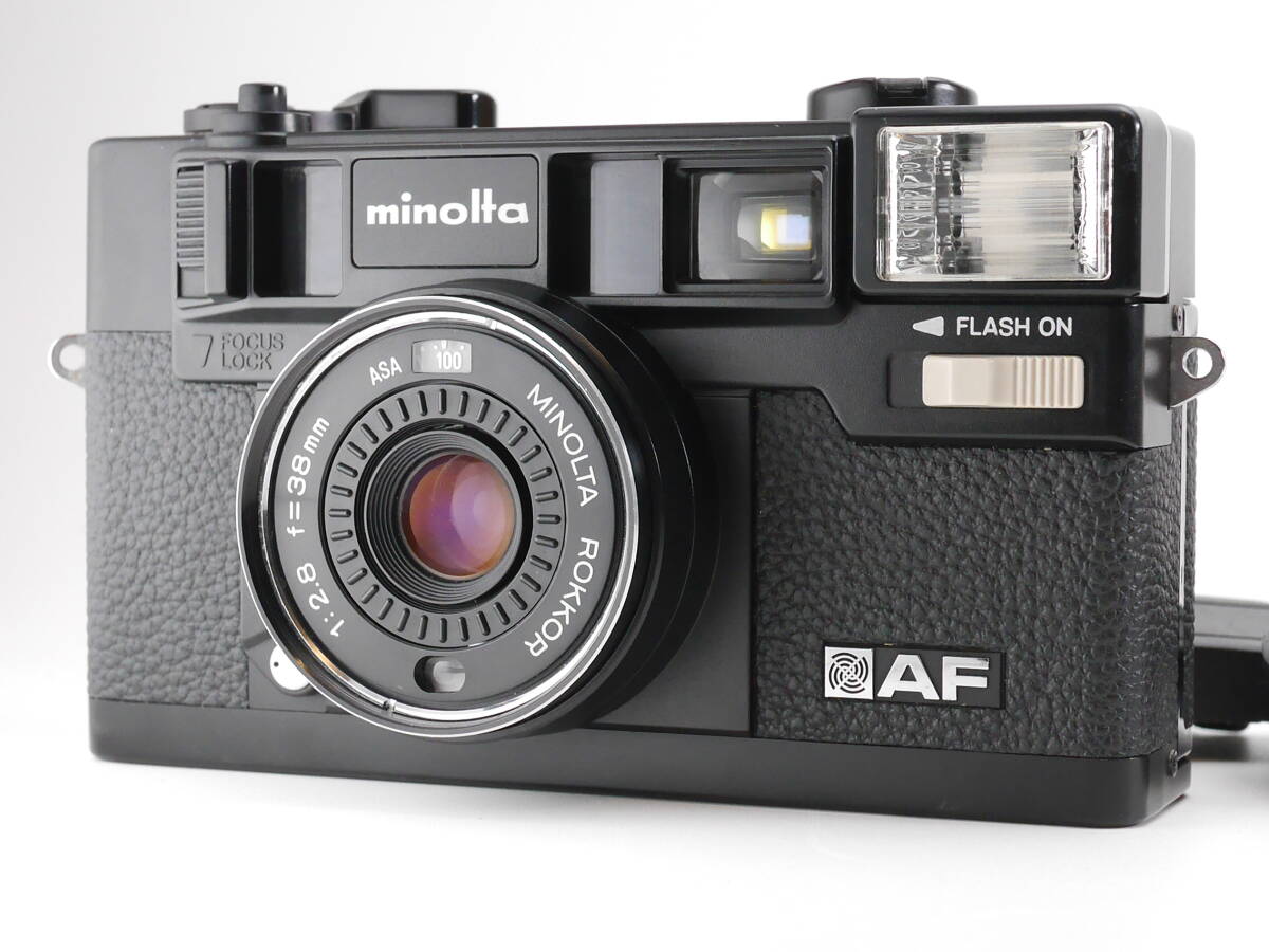 ★極上美品★ MINOLTA ミノルタ HI MATIC AF シャッター フラッシュ 巻き上げ OK #R1147#008#00021_画像1