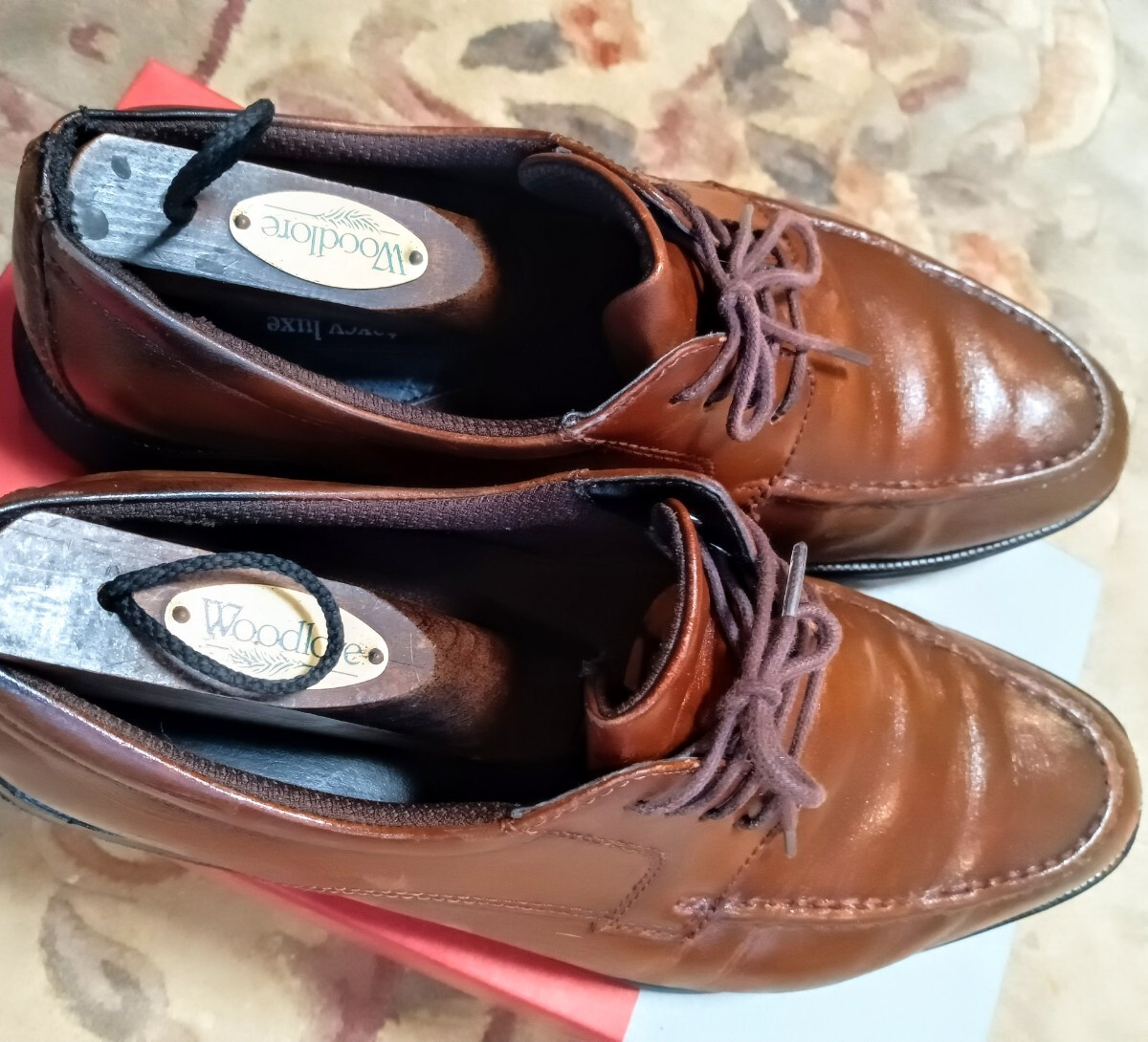 texcy luxe テクシーリュクス ビジネスシューズ 茶 ブラウン メンズ品質のブランド 革靴 ：25.5cmブラウン_画像4