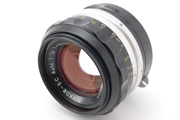 Nikon ニコン Nikkor-S.C Auto 50mm F1.4カビ跡あり #165b_画像2