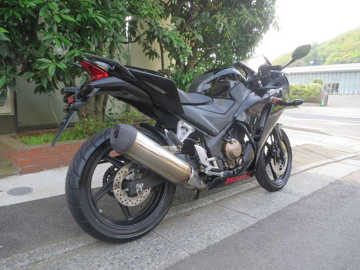 ホンダ CBR250R シングルシート仕様 実働中古美車 タイヤ前後バリ山 バッテリーフル充電済み ナンバー登録書類有りの画像7