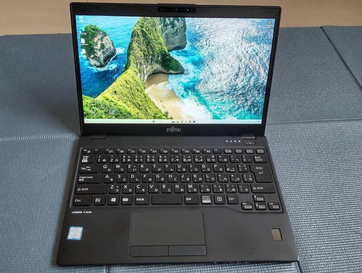 【良品大容量バッテリー＋i7】富士通 LIFEBOOK U939/B / Core i7-8665U / 16GB♪ / 256GB / 13.3型 / Win11 Pro + Office 2021 Proの画像1