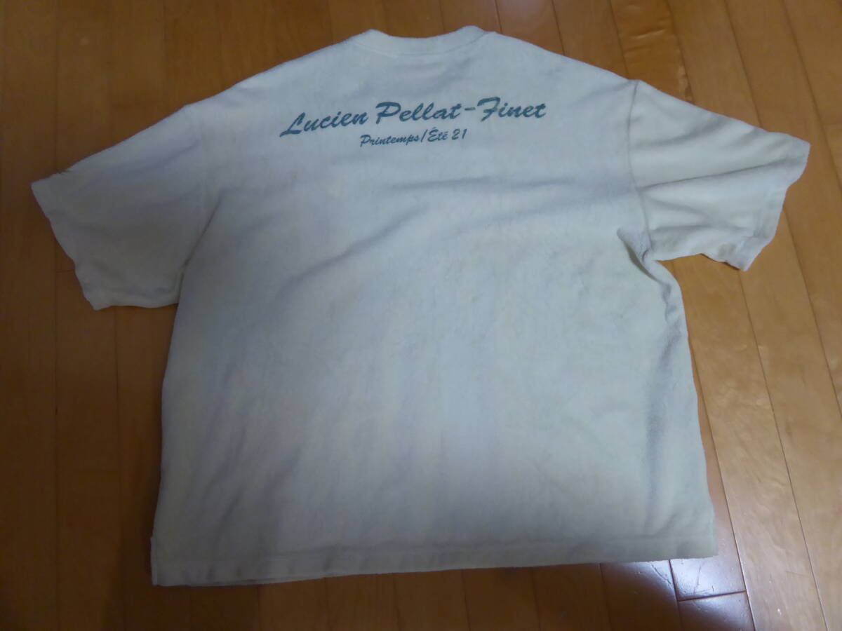 貴重◇正規品☆ lucien pellat-finet ルシアンペラフィネ パイルTシャツ☆の画像6