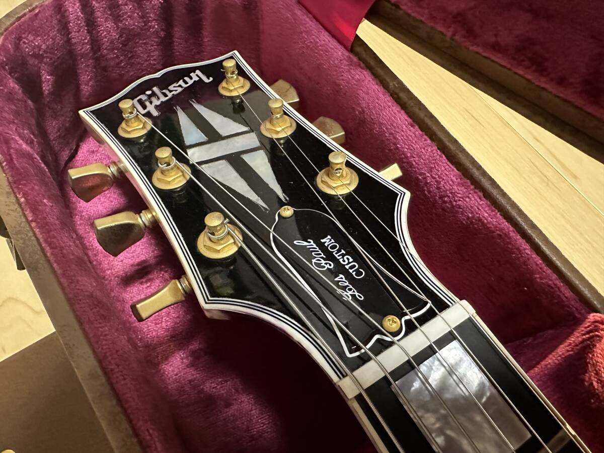 2013年製Gibson Custom Shop レスポールカスタム♪ ギブソンカスタムショップ Les Paul Customの画像8