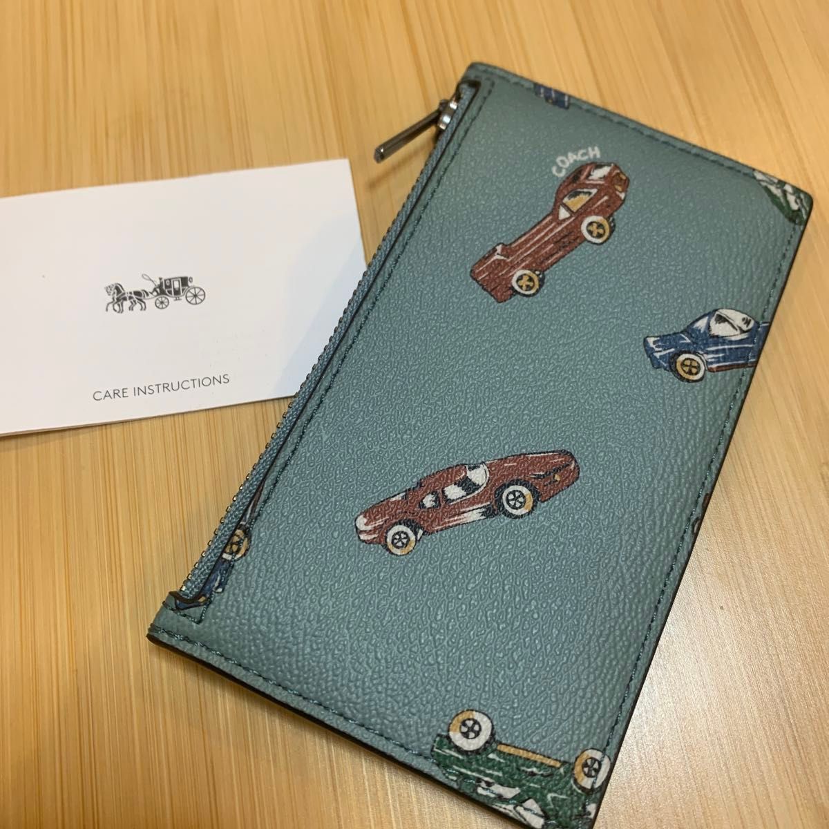 未使用 COACH コーチ フラグメントケース 小銭入れ カード入れ