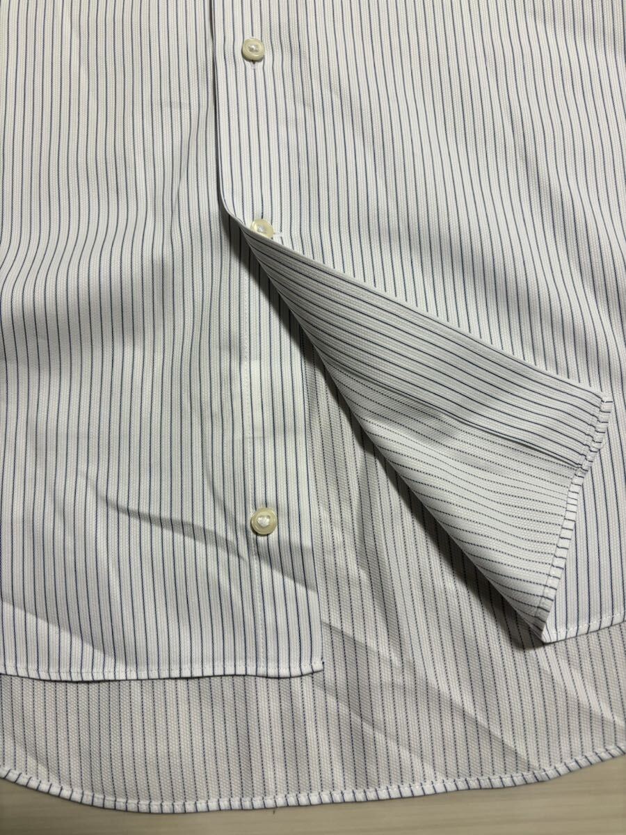 ◎ SUITSELECT スーツセレクト 形態安定シャツ Mサイズ SL653019-7 半袖シャツ ワイシャツ メンズ ビジネス カッターシャツ 白 ホワイト 10_画像3