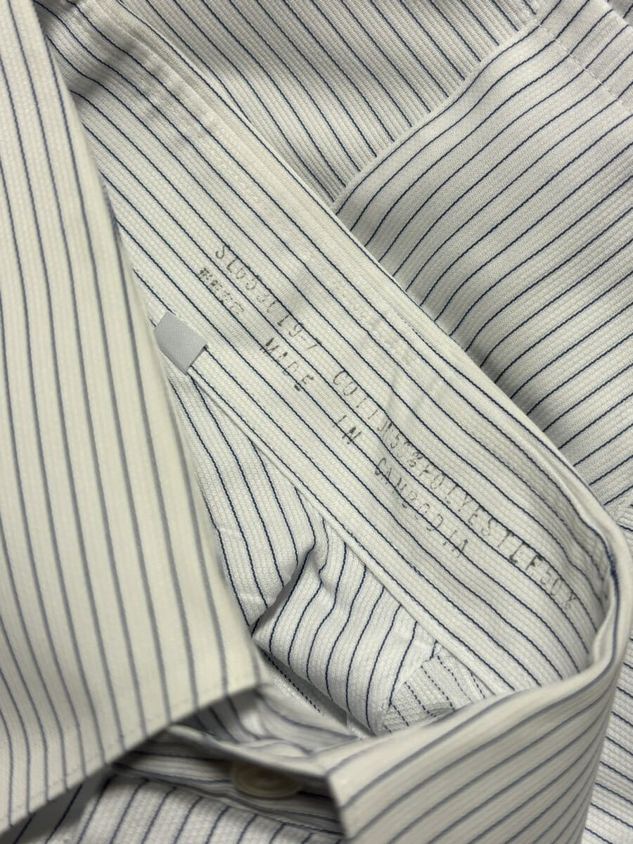 ◎ SUITSELECT スーツセレクト 形態安定シャツ Mサイズ SL653019-7 半袖シャツ ワイシャツ メンズ ビジネス カッターシャツ 白 ホワイト 10_画像7